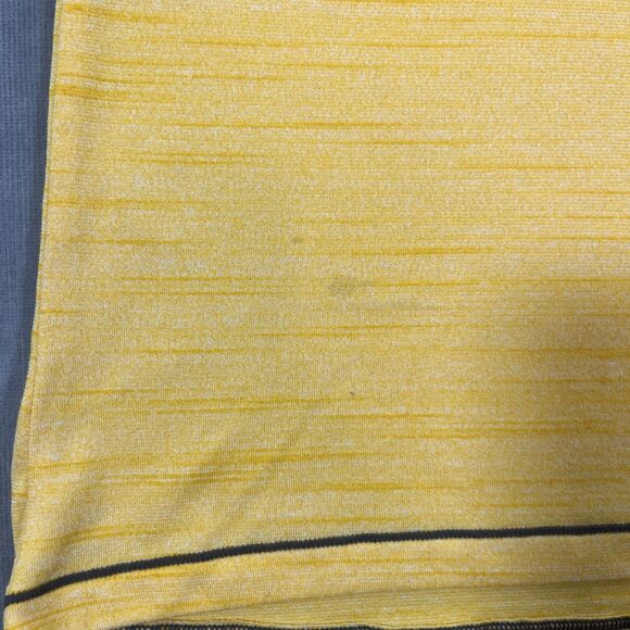 Arizona State Univ ASU Under Armour Women's Medium Yellow Qtr 1/4 Zip Pullover - Picture 5 of 7